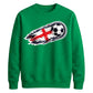 England Flag Football unisex sweatshirt