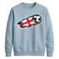 England Flag Football unisex sweatshirt