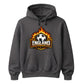 England Flames Football Unisex Hoodie