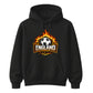 England Flames Football Unisex Hoodie