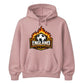 England Flames Football Unisex Hoodie