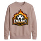 England Flames Football Unisex Sweatshirt