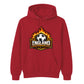 England Flames Football Unisex Hoodie