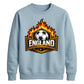 England Flames Football Unisex Sweatshirt