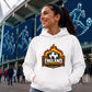 England Flames Football Unisex Hoodie