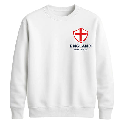 England Football Shield FiFa Printed Unisex Sweatshirt - World Cup 2026 T-Shirt / Football Shirt