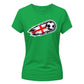 England Graphic football Ladies Fit t-shirt