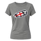England Graphic football Ladies Fit t-shirt