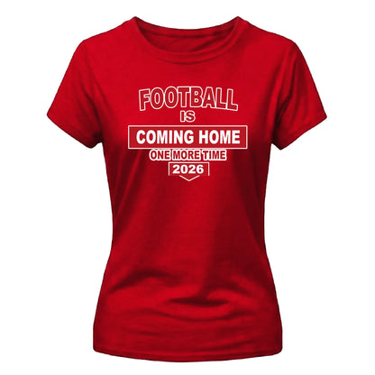 England Is Coming Home Football Ladies Fit t-shirt