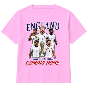 England It's Coming Home Football Kids T-Shirt