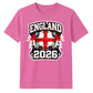 England Junior 2026 Football Unisex T-Shirt