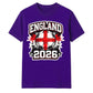 England Junior 2026 Football Unisex T-Shirt