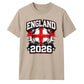 England Junior 2026 Football Unisex T-Shirt