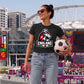 England Lion Supporter Football Ladies Fit t-shirt