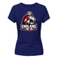 England Lion Supporter Football Ladies Fit t-shirt