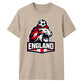 England Lions Graphic Football Unisex T-Shirt