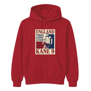 England Lions Harry Kane 9 FiFa Printed Unisex Hoodie - Fifa Word Cup 2026