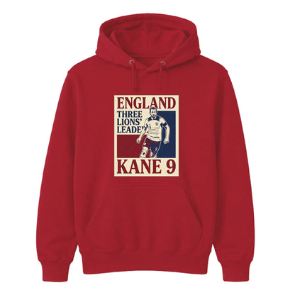 England Lions Harry Kane 9 FiFa Printed Unisex Hoodie - Fifa Word Cup 2026