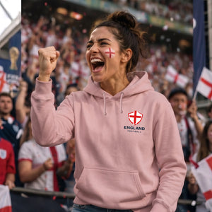 England Shield Supporters Printed unisex hoodies