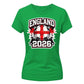 England Supporter football Ladies Fit t-shirt
