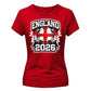 England Supporter football Ladies Fit t-shirt