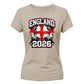 England Supporter football Ladies Fit t-shirt
