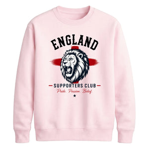 England Supporters Club Football Unisex Sweatshirt