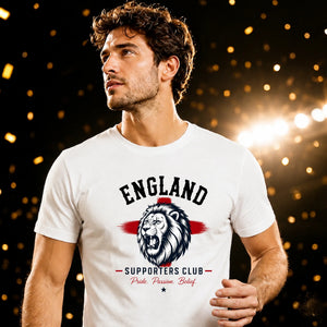 England Supporters Club Football Unisex T-Shirt