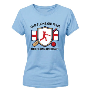 England shirts Three Lions Women Cricket World Cup 2026 T Shirt