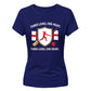 England Three Lions Women's Cricket Printed Ladies Fit T-Shirt - England Cricket World Cup 2026