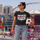 England We Believe Football Ladies Fit t-shirt