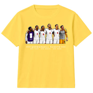 England Wonderwall Nights Football Kids T-Shirt