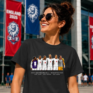 England Wonderwall Nights Football Graphic Unisex T-Shirt