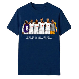 England Wonderwall Nights Football Graphic Unisex T-Shirt