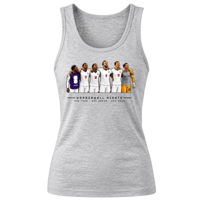 England Wonderwall Nights Womens Football Ladies Tank Top