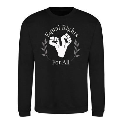 Equal Rights For All Fist Pride Month Unisex Sweatshirt