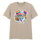 Equality For All Justice Unity Artwork Unisex T-Shirt Pride Day LGBTQ