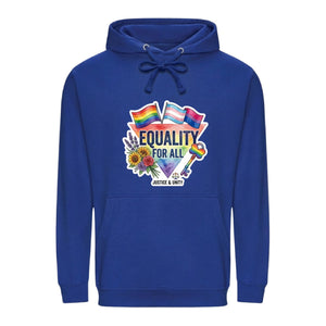Equality For All Justice Unity Pride Month Unisex Hoodie