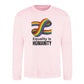 Equality Is Humanity Loop Pride Month Unisex Sweatshirt