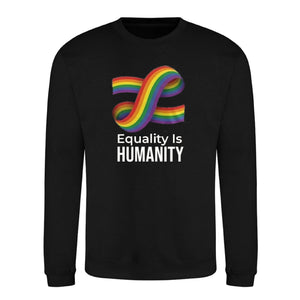 Equality Is Humanity Loop Pride Month Unisex Sweatshirt