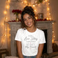 Every Love Story For Him For Her Gifts Ladies Fit T-Shirt