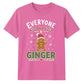 Everyone Loves A Ginger Christmas Graphic Unisex T-Shirt