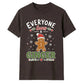 Everyone Loves A Ginger Christmas Graphic Unisex T-Shirt