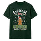 Everyone Loves A Ginger Christmas Graphic Unisex T-Shirt