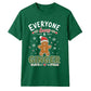 Everyone Loves A Ginger Christmas Graphic Unisex T-Shirt