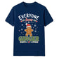 Everyone Loves A Ginger Christmas Graphic Unisex T-Shirt