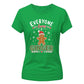 Everyone Loves A Ginger Graphic Christmas Ladies T-Shirt