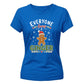 Everyone Loves A Ginger Graphic Christmas Ladies T-Shirt