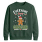 Everyone Loves A Ginger Graphic Christmas Unisex Sweatshirt