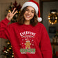 Everyone Loves A Ginger Graphic Christmas Unisex Sweatshirt
